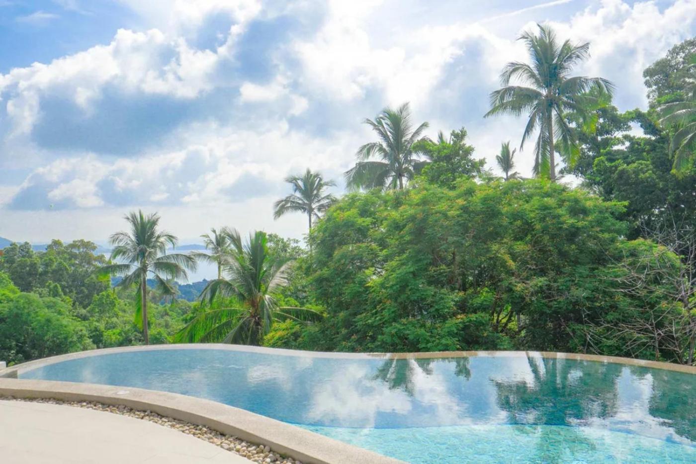 Phra Chan Villa 2Br - Infinity Pool & Sea View Chaweng  Exterior photo